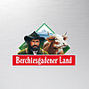 Berchtesgadener Land Logo auf Metallhintergrund