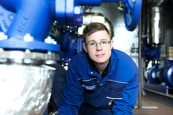 Lausser Mitarbeiter bei der Arbeit